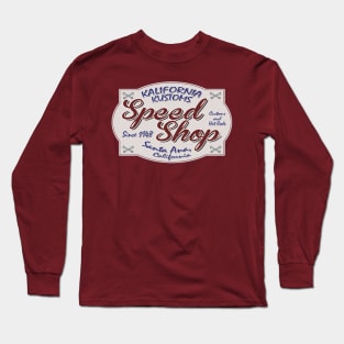 Kalifornia Kustoms Speed Shop Long Sleeve T-Shirt